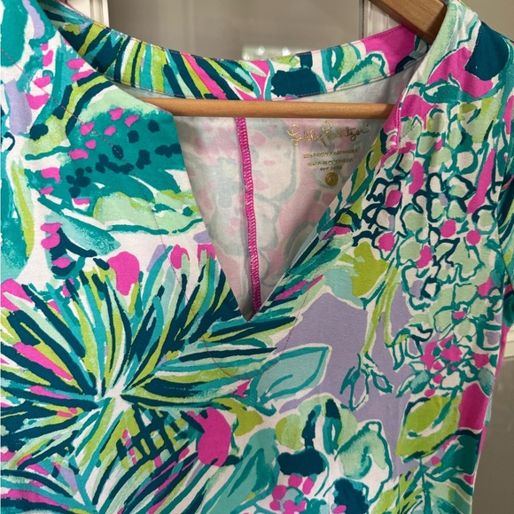 LILLY PULITZER sophiletta dress in early bloomer size xs - Picture 2 of 4